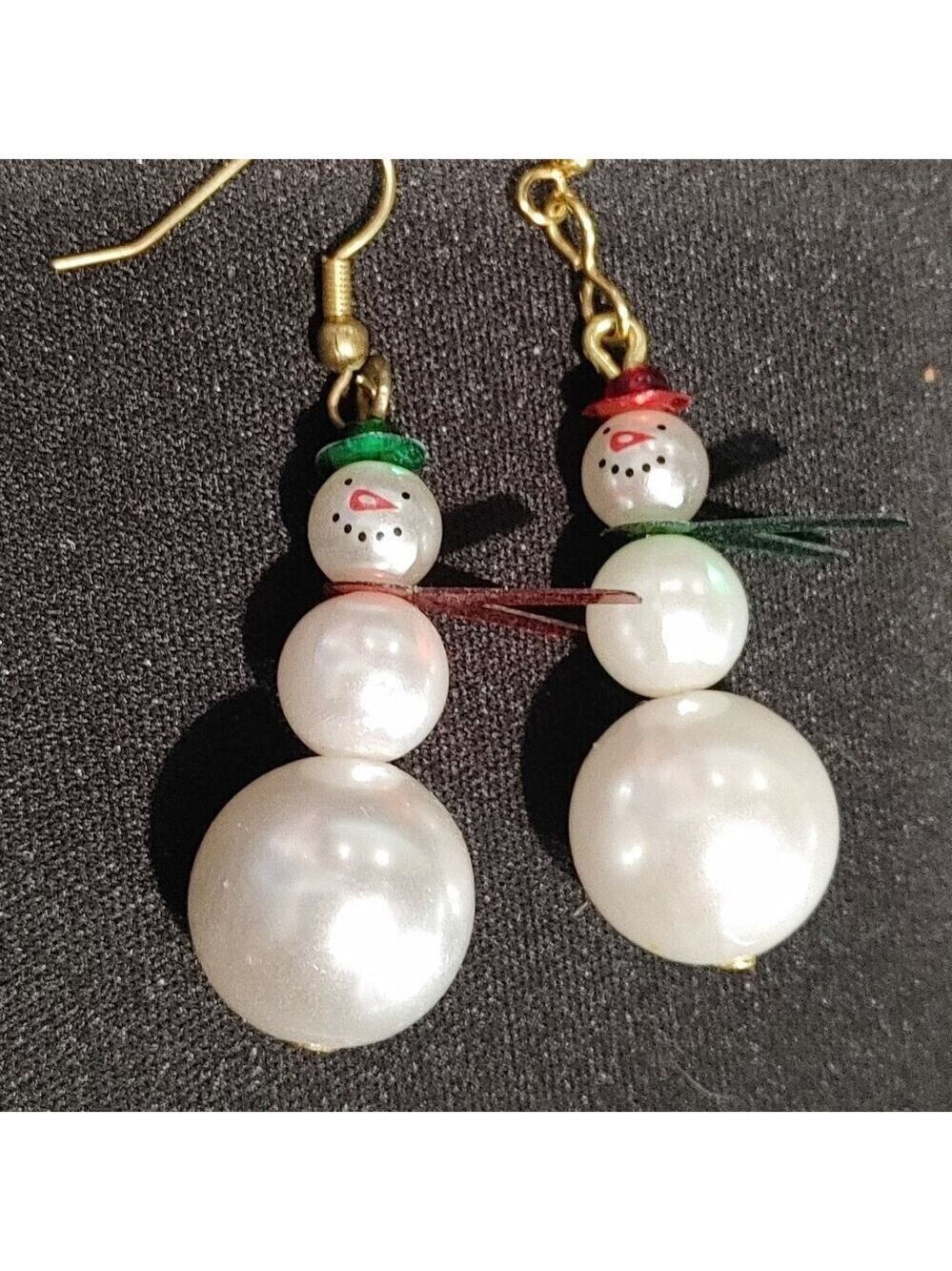 Snowman Earrings